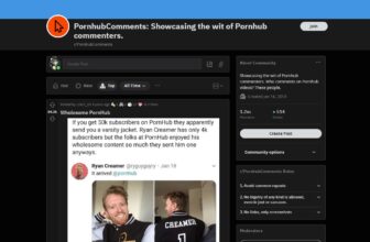 Pornhub Comentarios