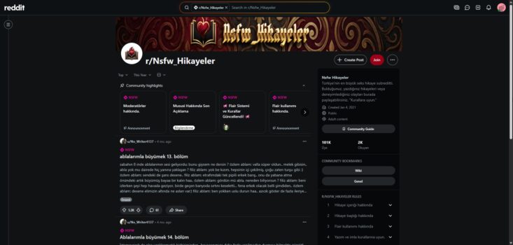 r/nsfw-hikayeler - NSFW Subreddit on Reddit
