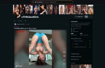 Filles nues en pleine forme